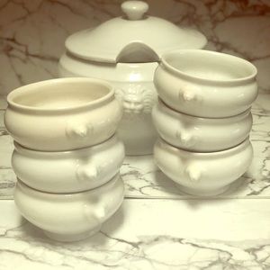 🥣 🍜 SOUP URN & 6- BOWLS